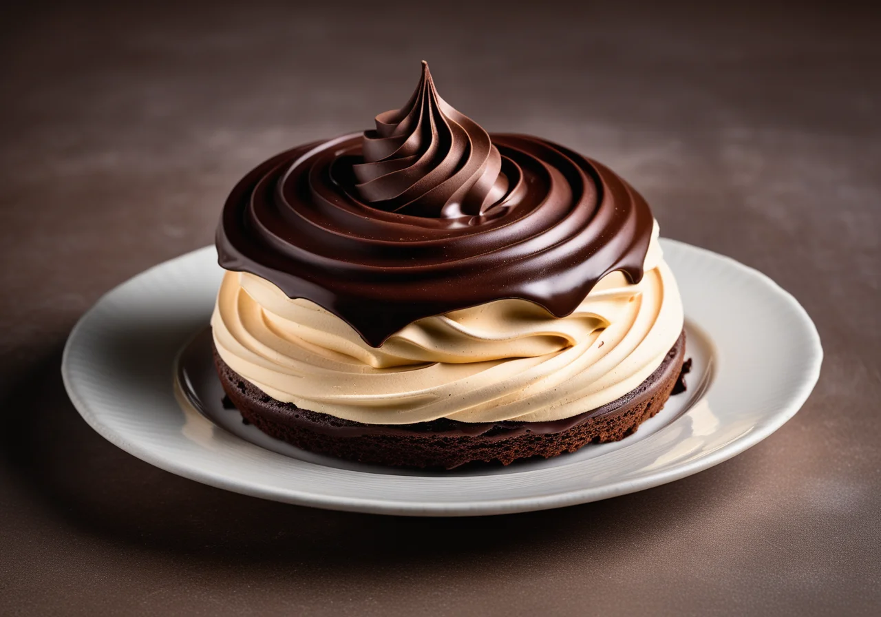 Chocolate Meringue Cake