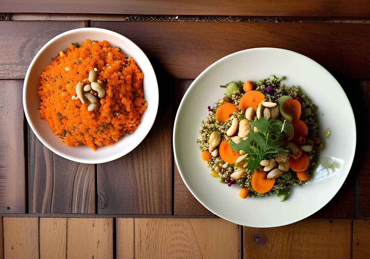 Quinoa-Carrot Salad with Milk Thistle Herb Vinaigrette