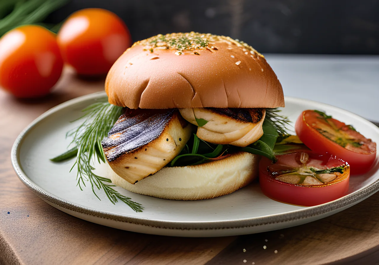 Sea Bass Burger