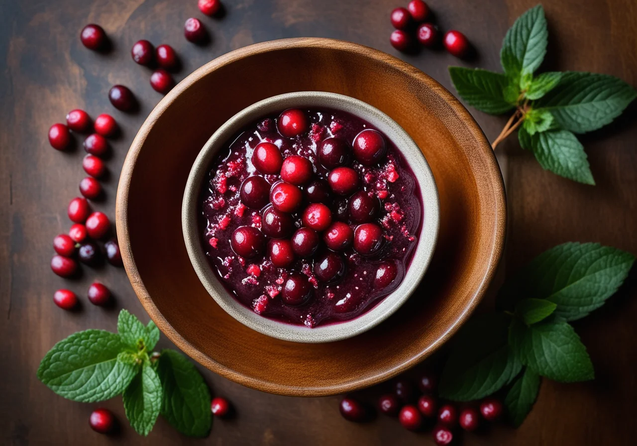 Cranberry sauce