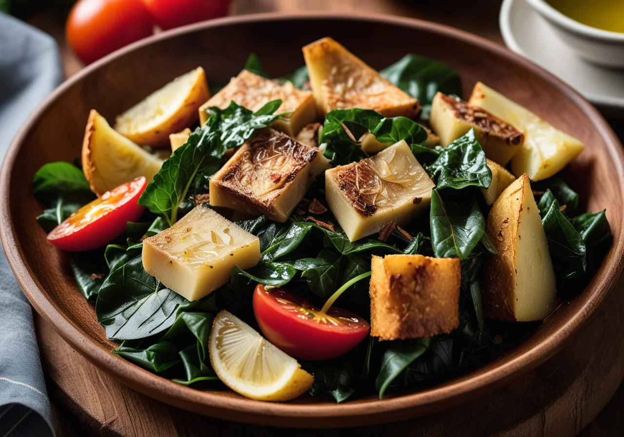 Mallorcan Stockfish with Swiss Chard