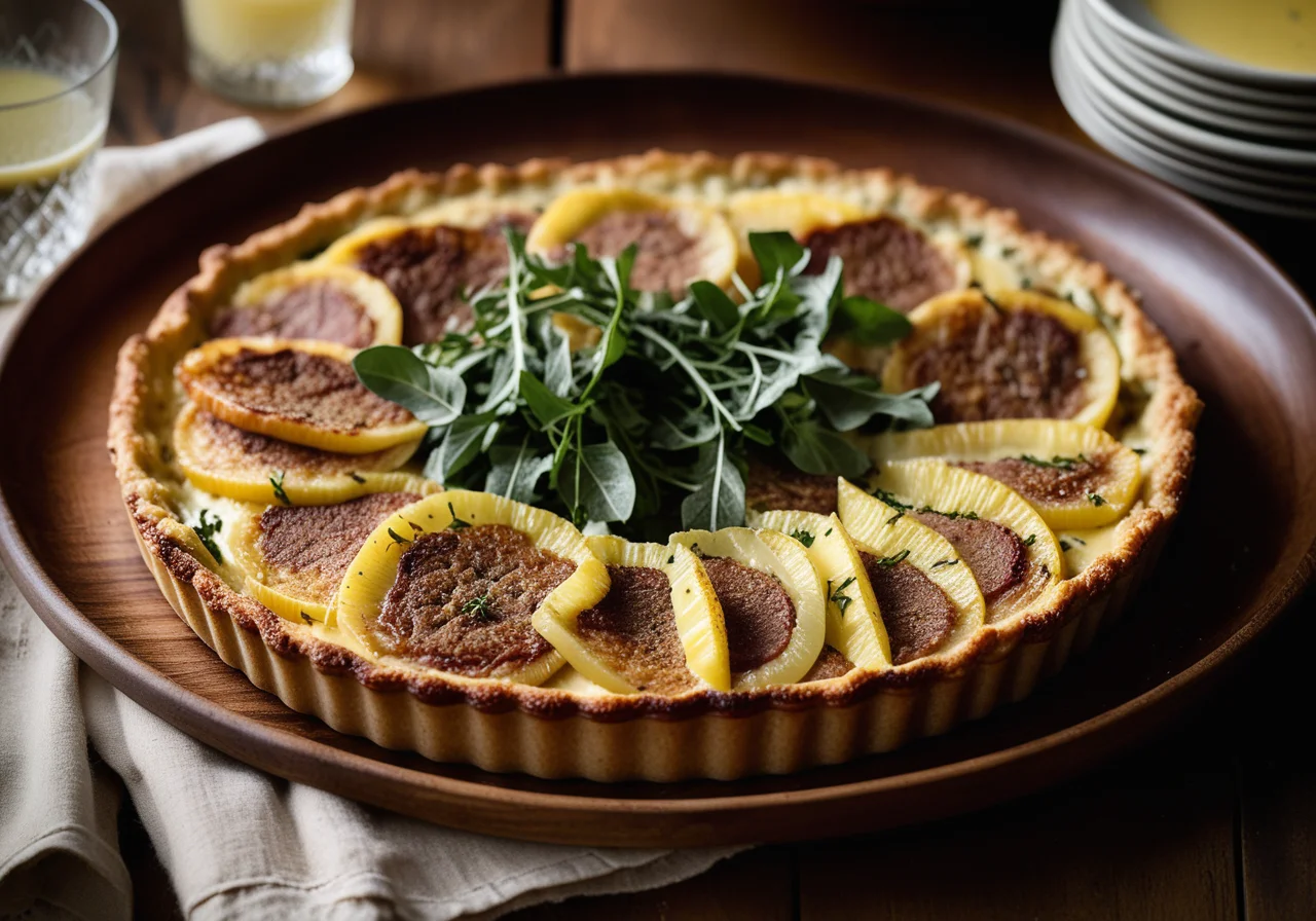 Chicory with Veal Cutlets