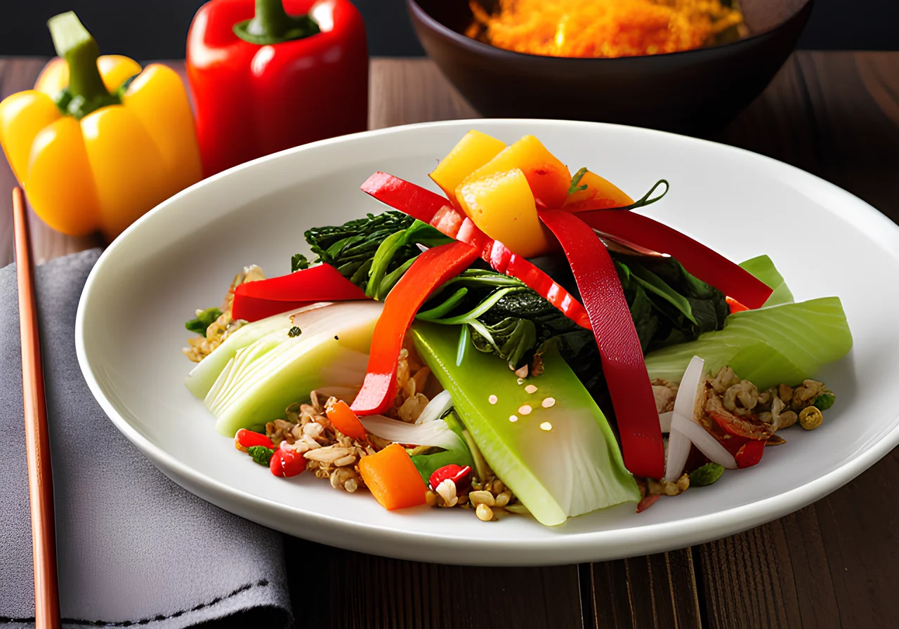 Wok Vegetable Stir‑Fry