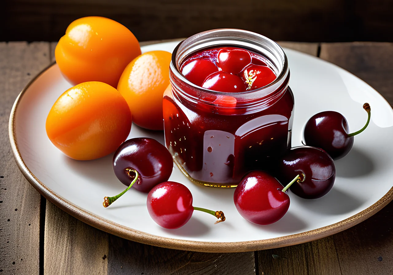 Kumquat-Cherry Preserve