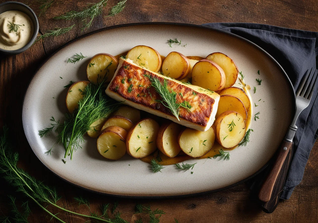 Fish with Fried Potatoes