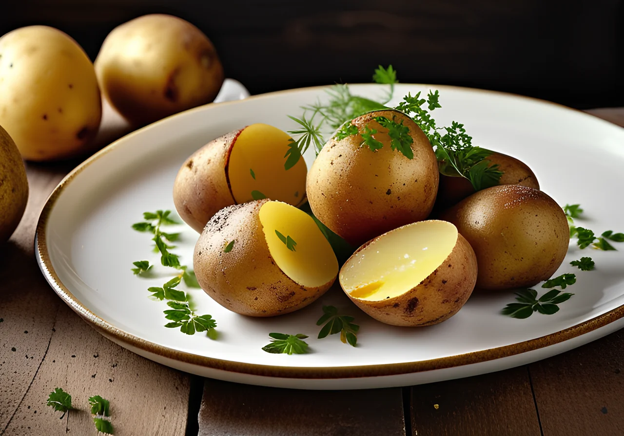 Potatoes in a Salt Crust