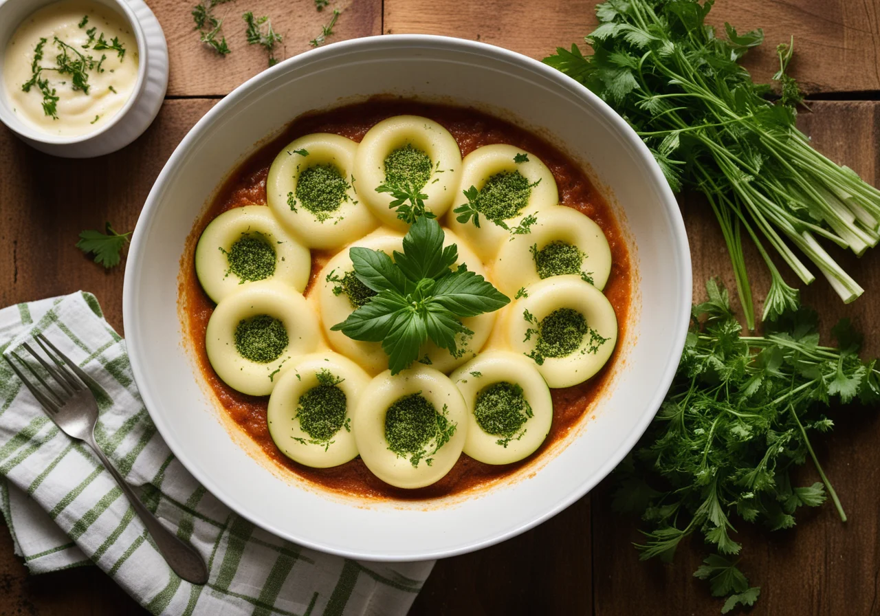 Baked Zucchini Cannelloni