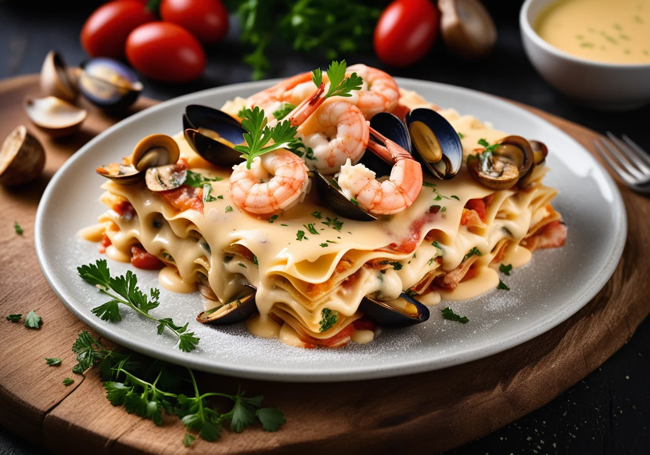 Seafood Lasagna