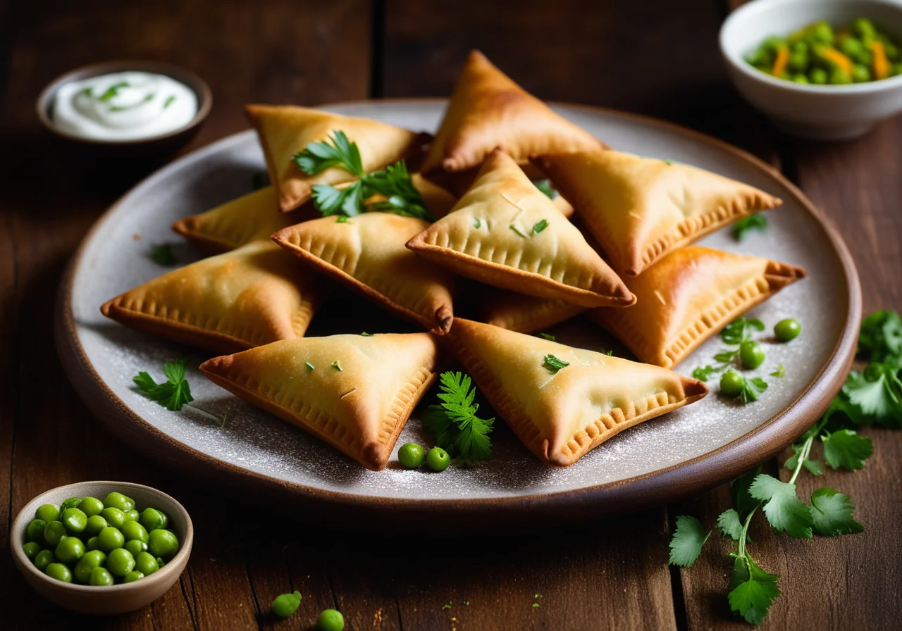 Fried Vegetable Samosas
