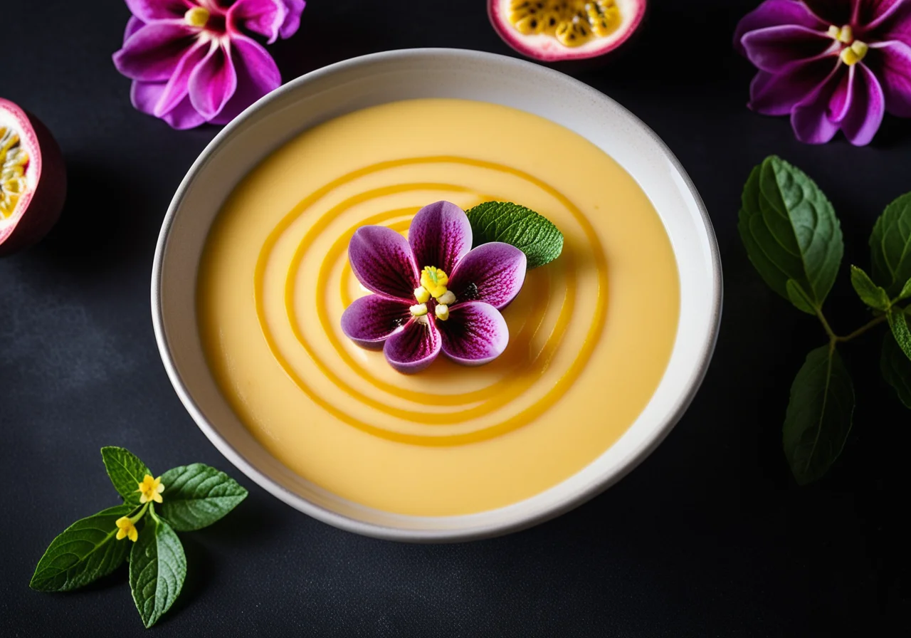 Passionfruit Lemon Dessert
