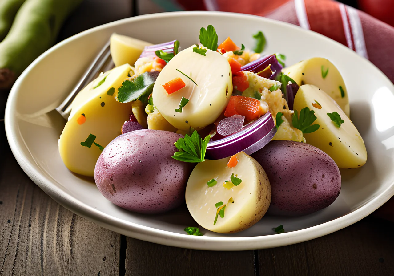 Colorful Potato Salad