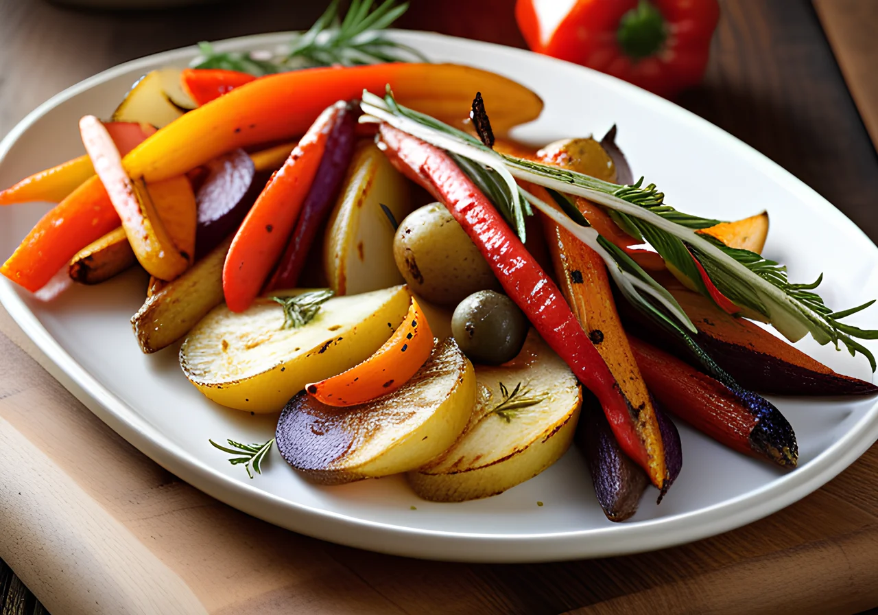 Roasted Vegetables with Potatoes