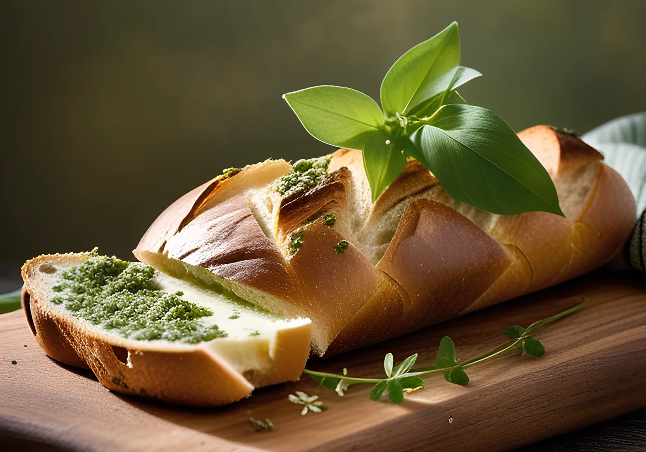 Wild Garlic Baguette
