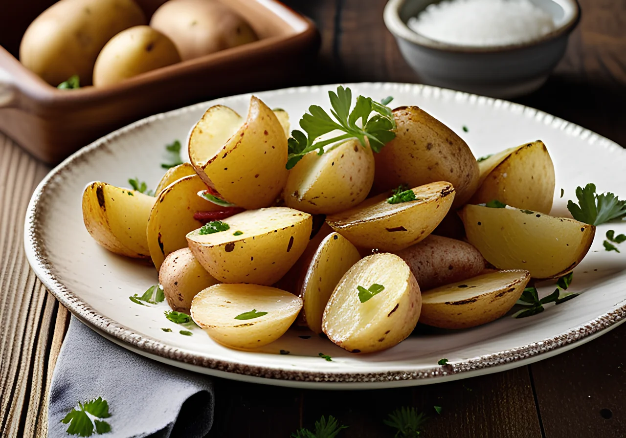 Rustic Pan‑Fried Potatoes