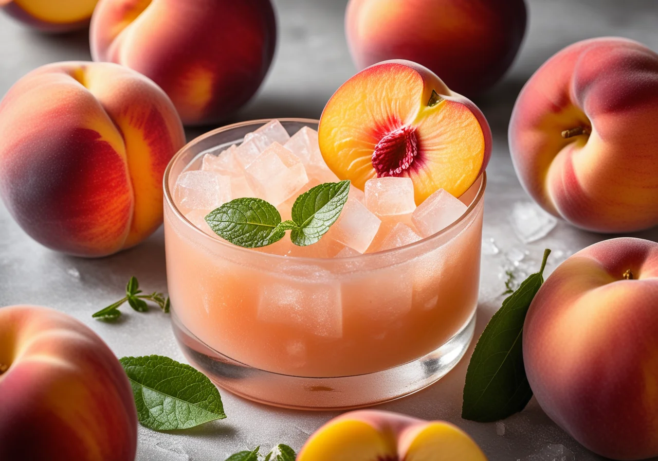 Weinberg Peach with Verbena Ice