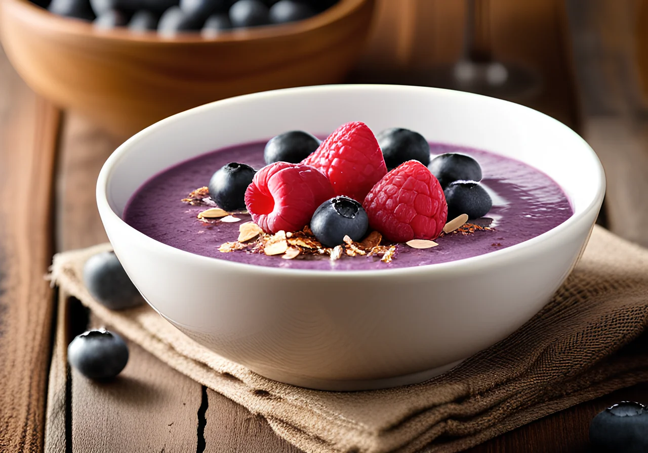 Purple Smoothie Bowl