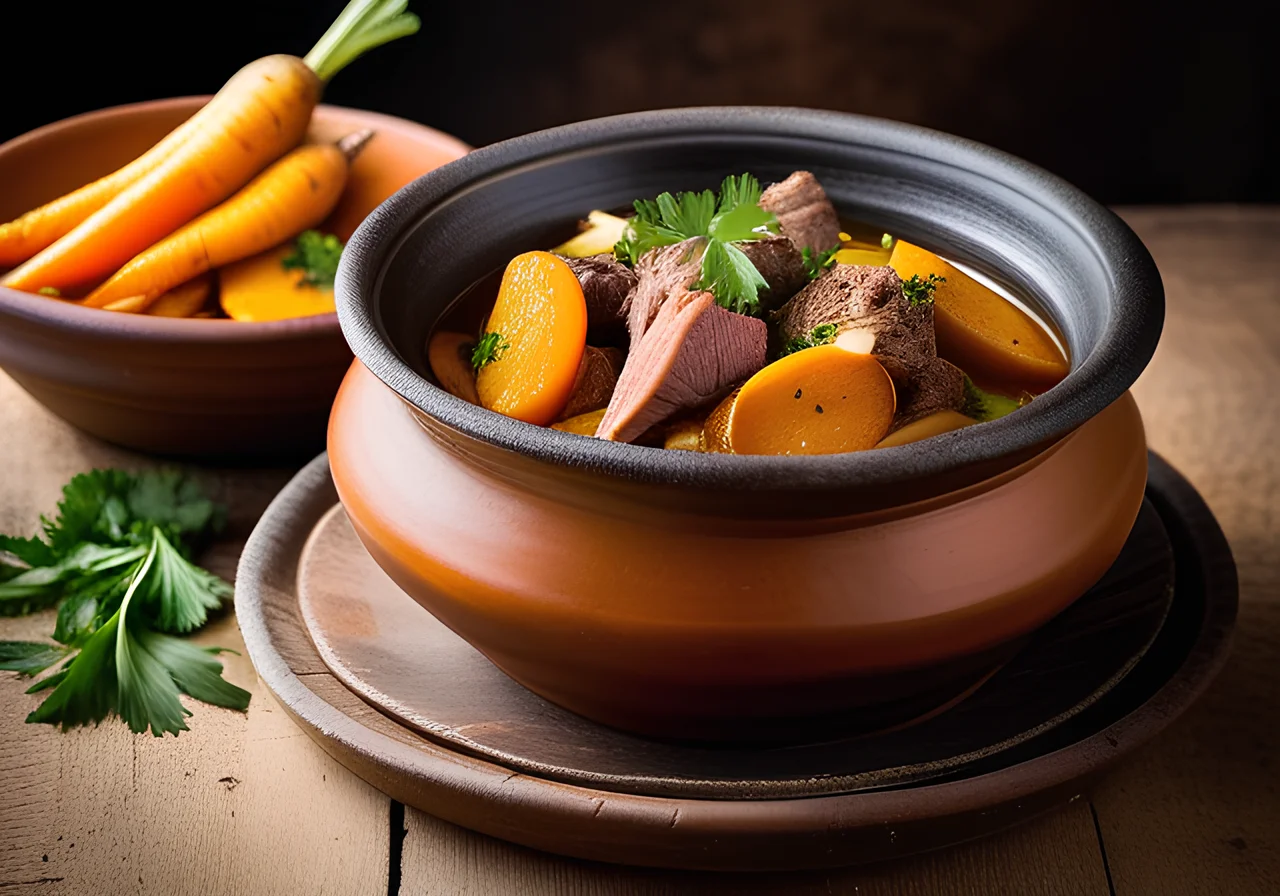 Lamb and Jerusalem Artichoke Tagine