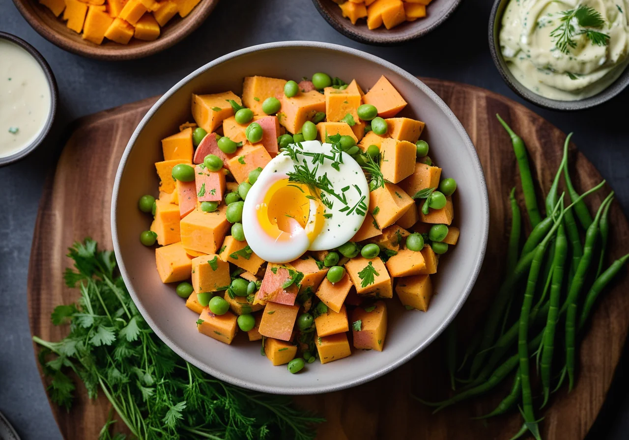 Sweet Potato Potato Salad