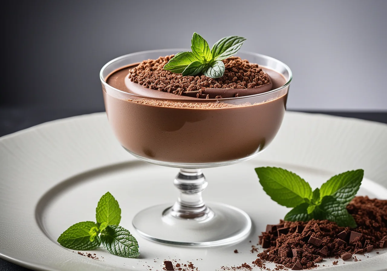 Chocolate Mint Mousse