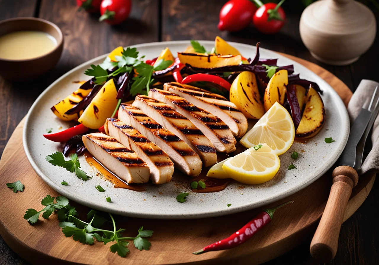 Grilled Chicken Pieces