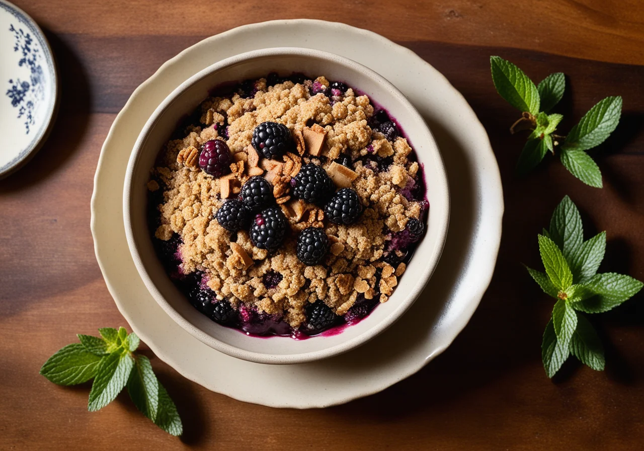 Blackberry Crumble