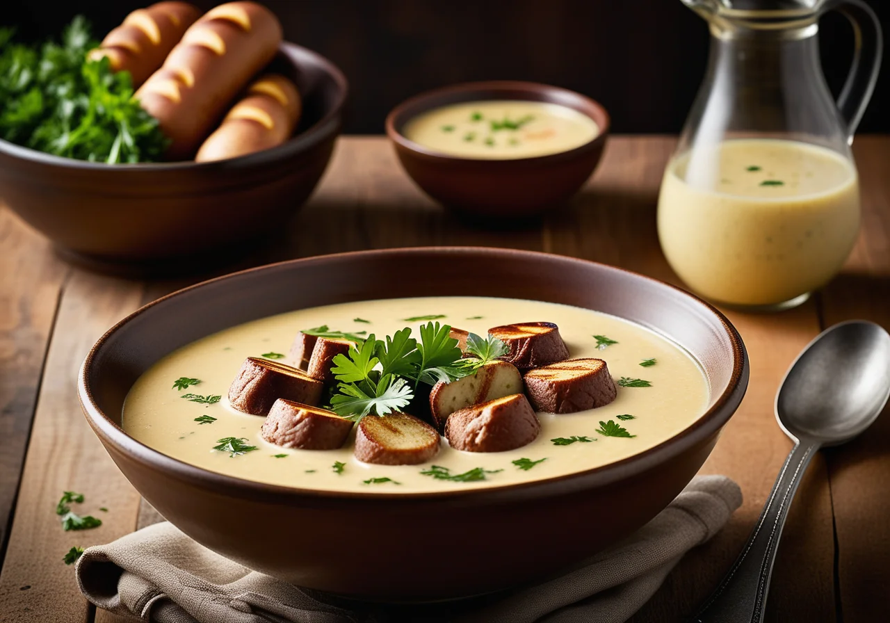 Grandma's Sour Potato Soup