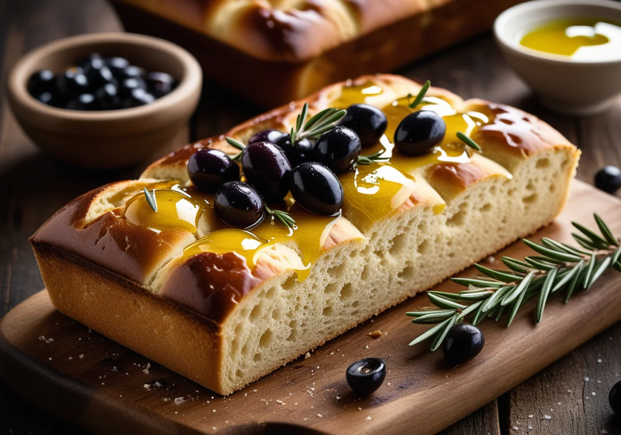 Focaccia with Rosemary