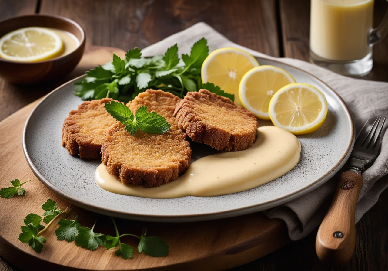 Lemon Veal Schnitzel
