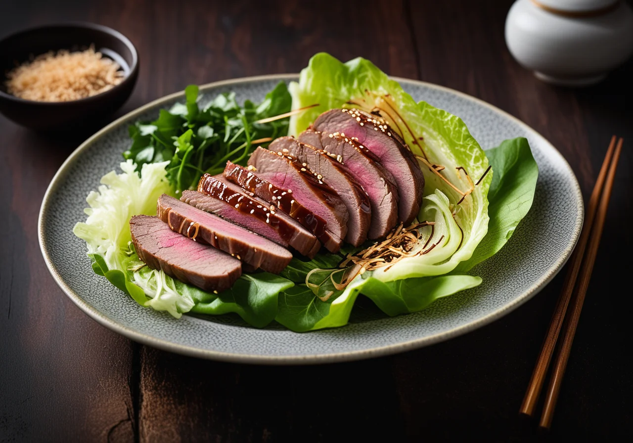 Asian Duck Breast with Sauce