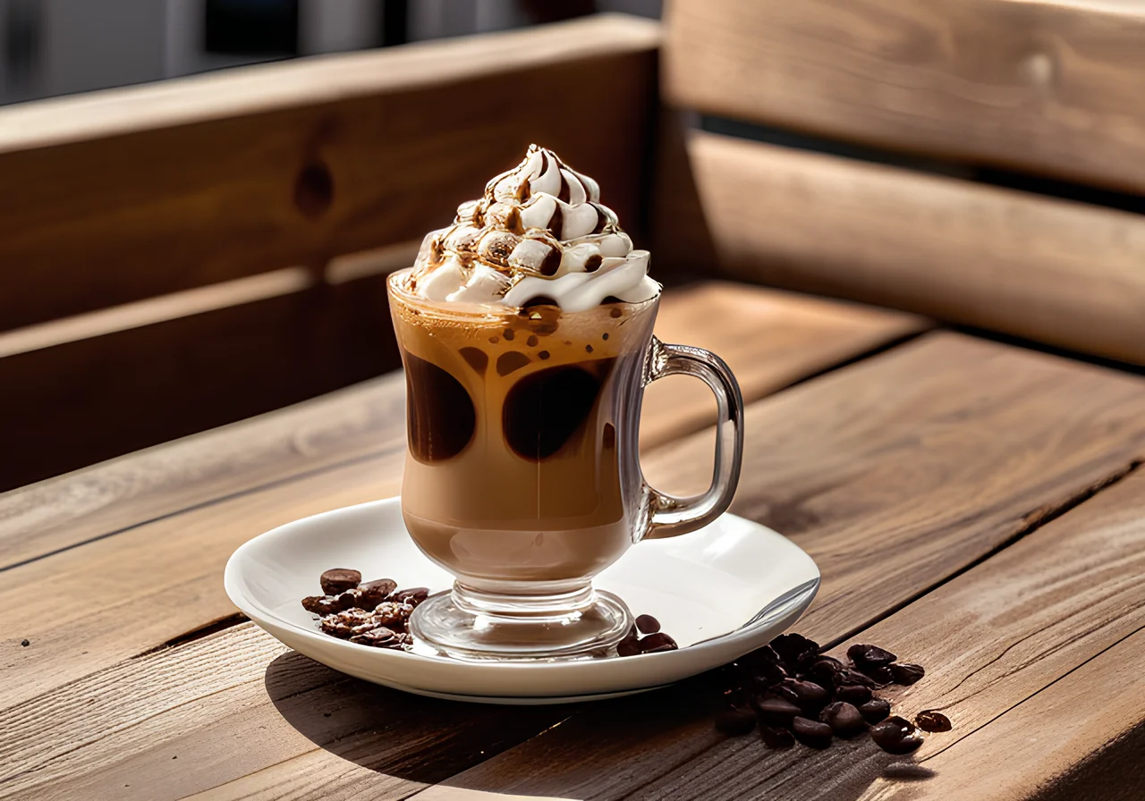 Greek Iced Coffee (Café frappé)