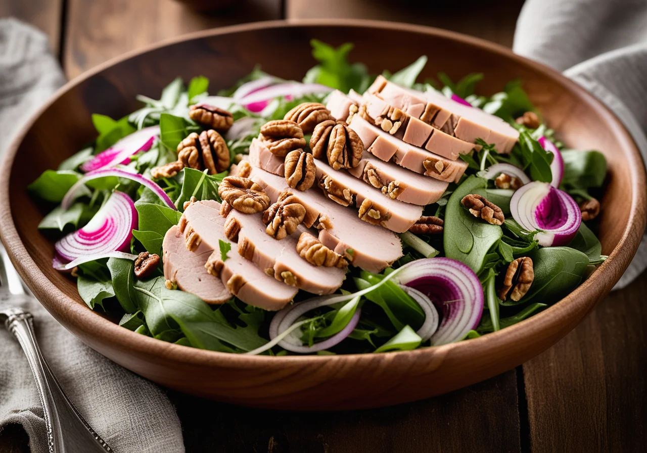 Field Salad with Turkey