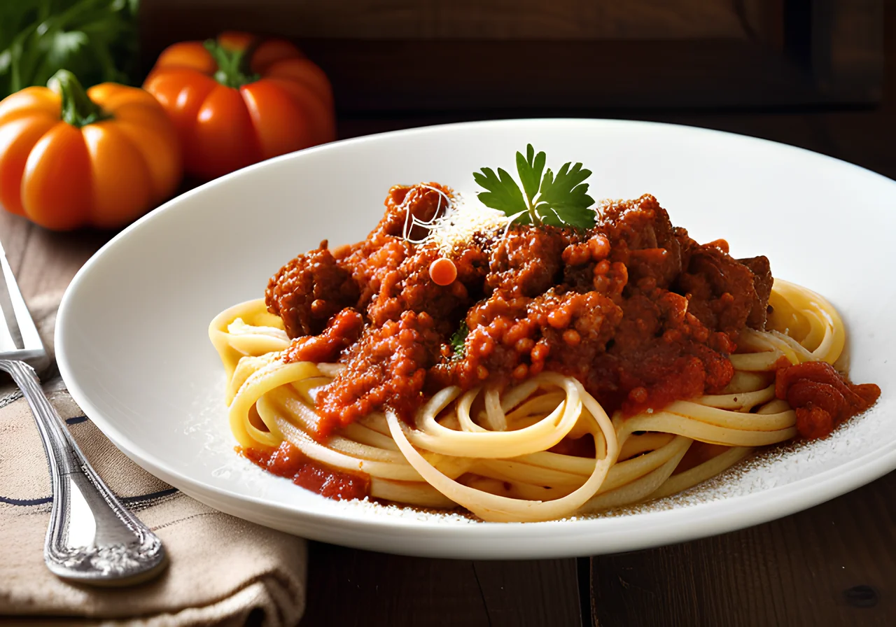 Halloween Spaghetti Bolognese