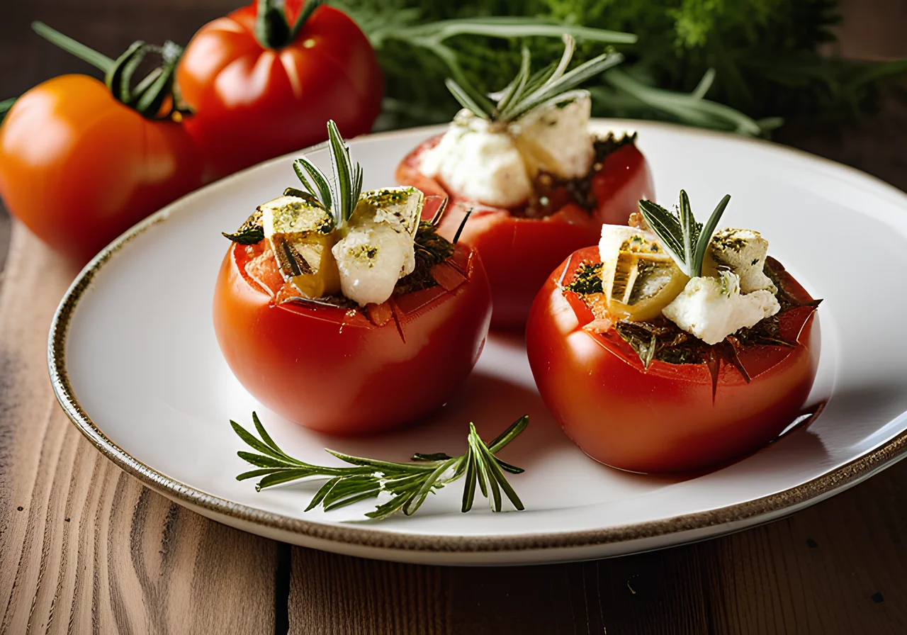 Tomatoes with Feta