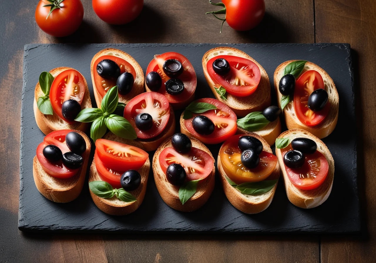 Bruschetta with Olives