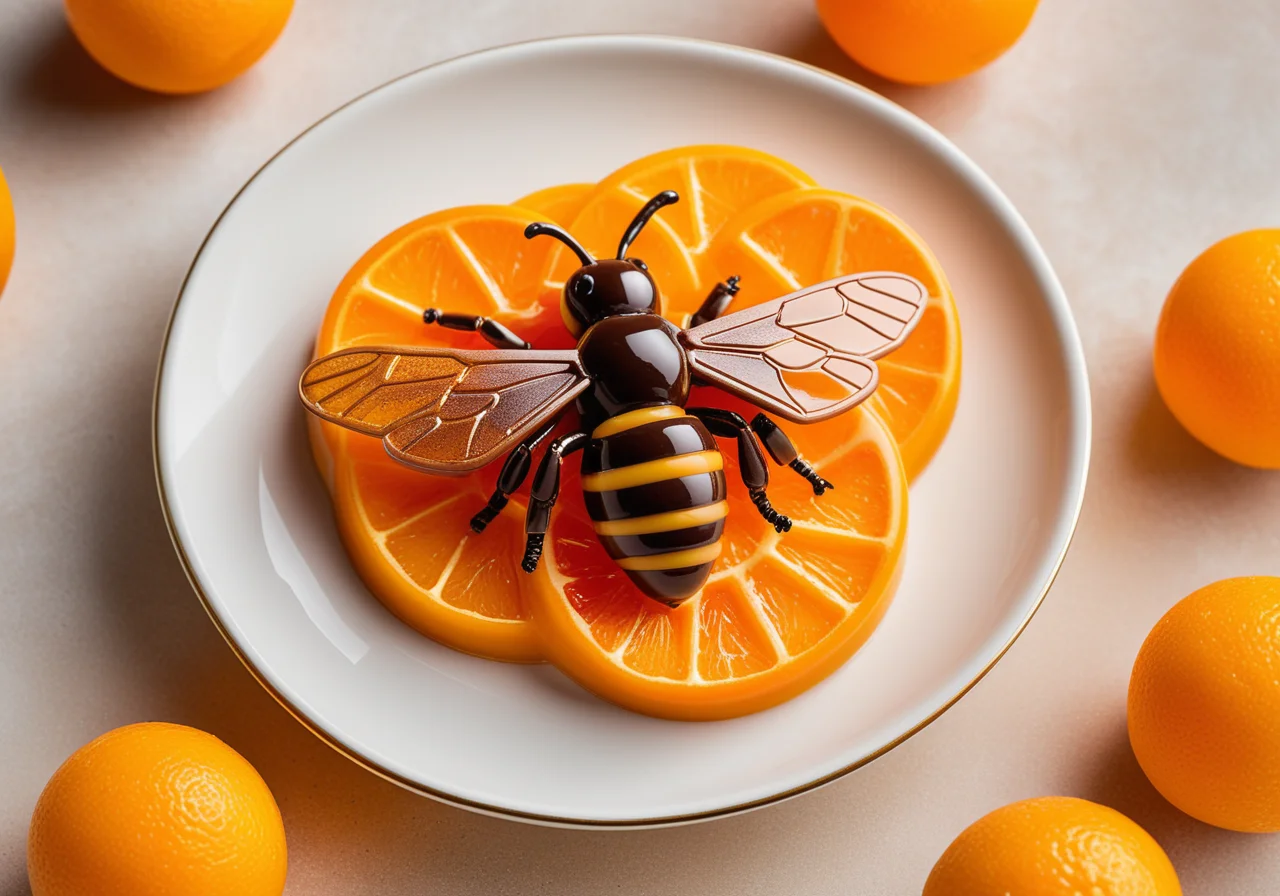 Orange Ice Cream for Kids