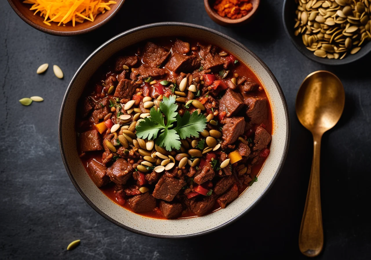 Chili with Beef and Winter Vegetables
