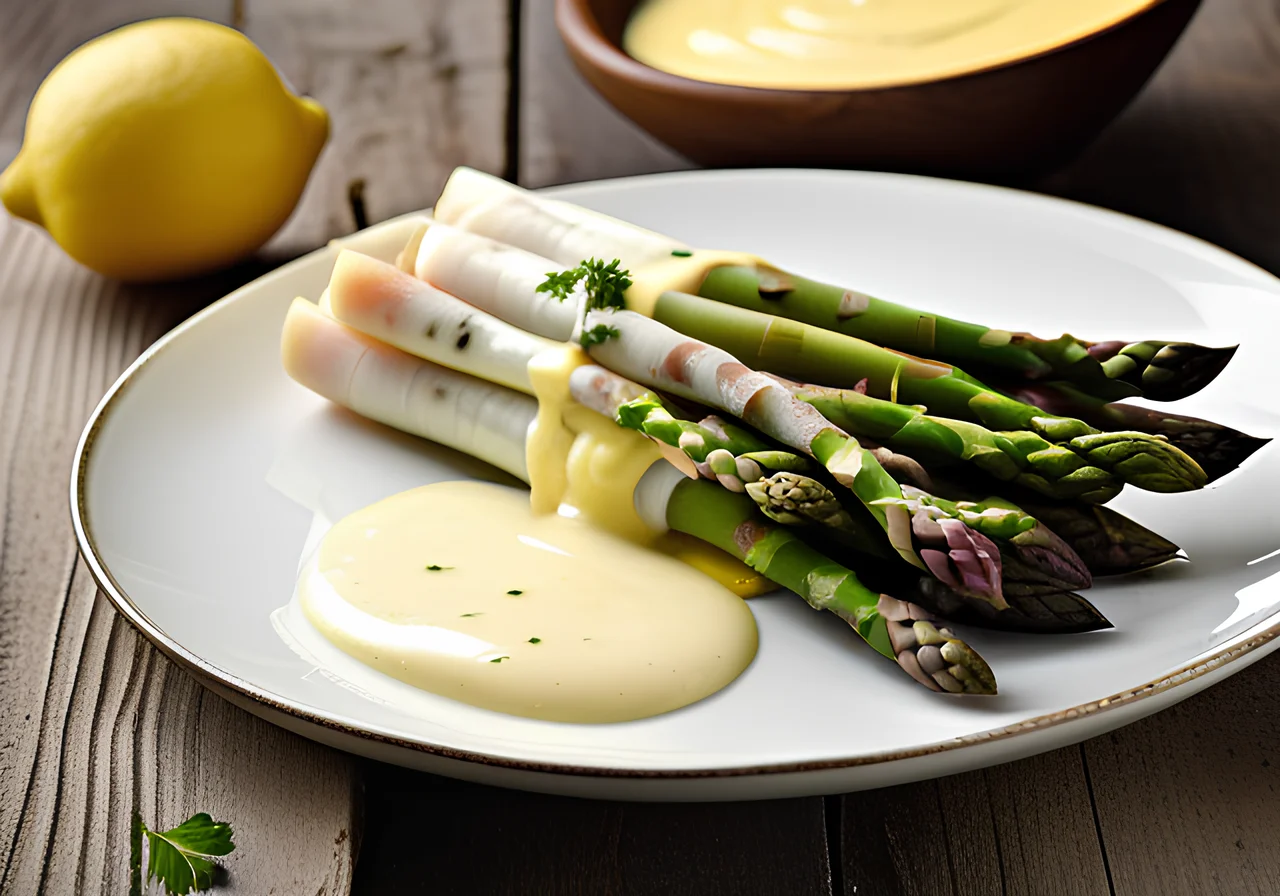 Asparagus with Hollandaise Sauce