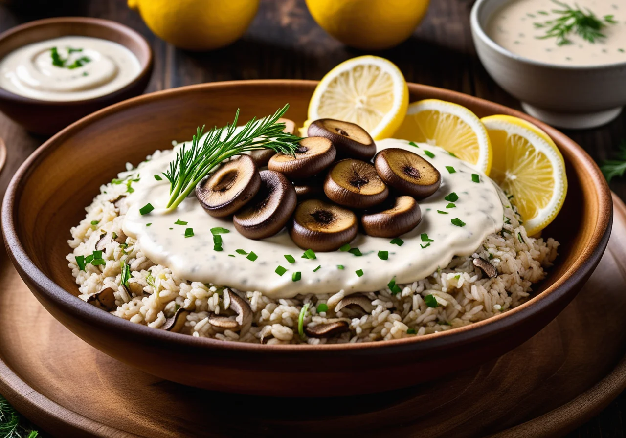 Rice with Mushrooms