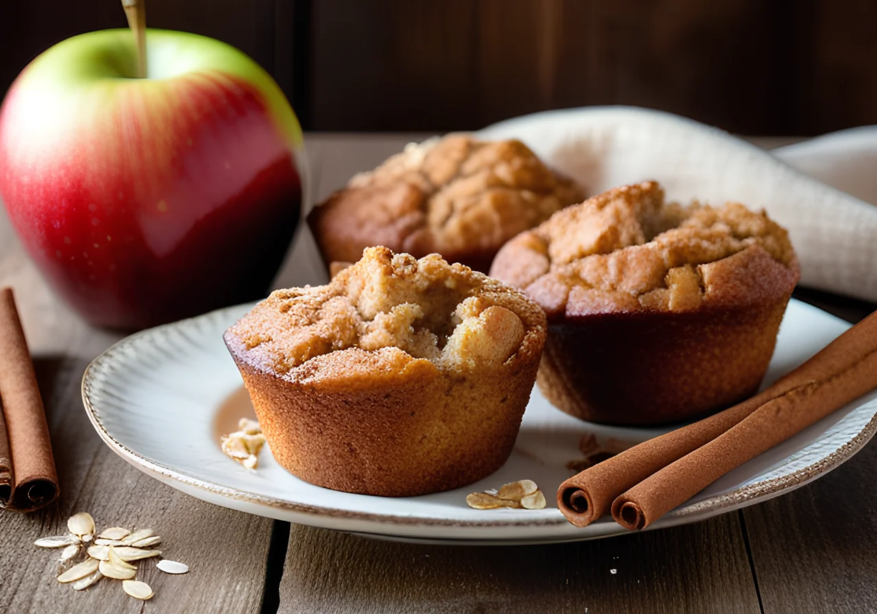 Vegan Apple Muffins