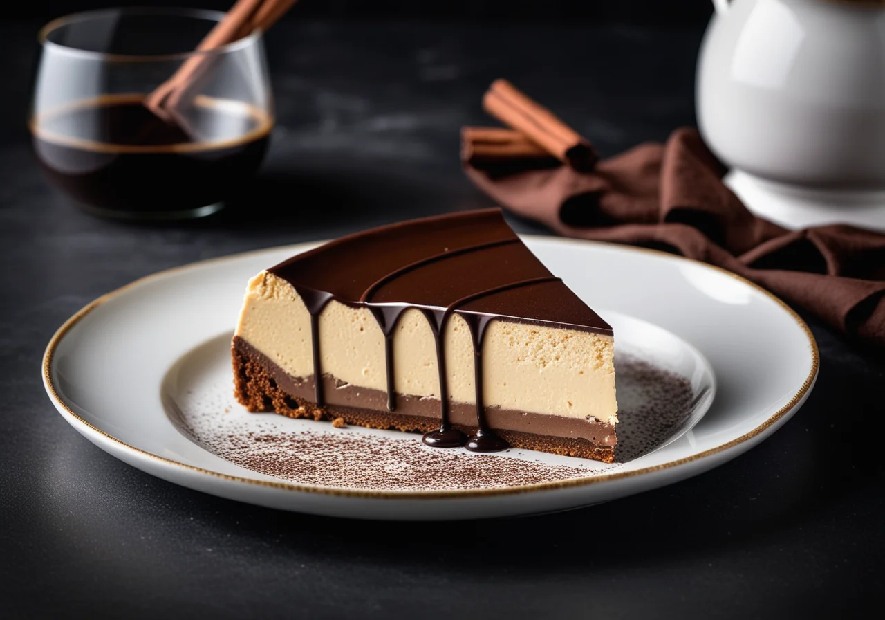 Coffee Chocolate Cheesecake