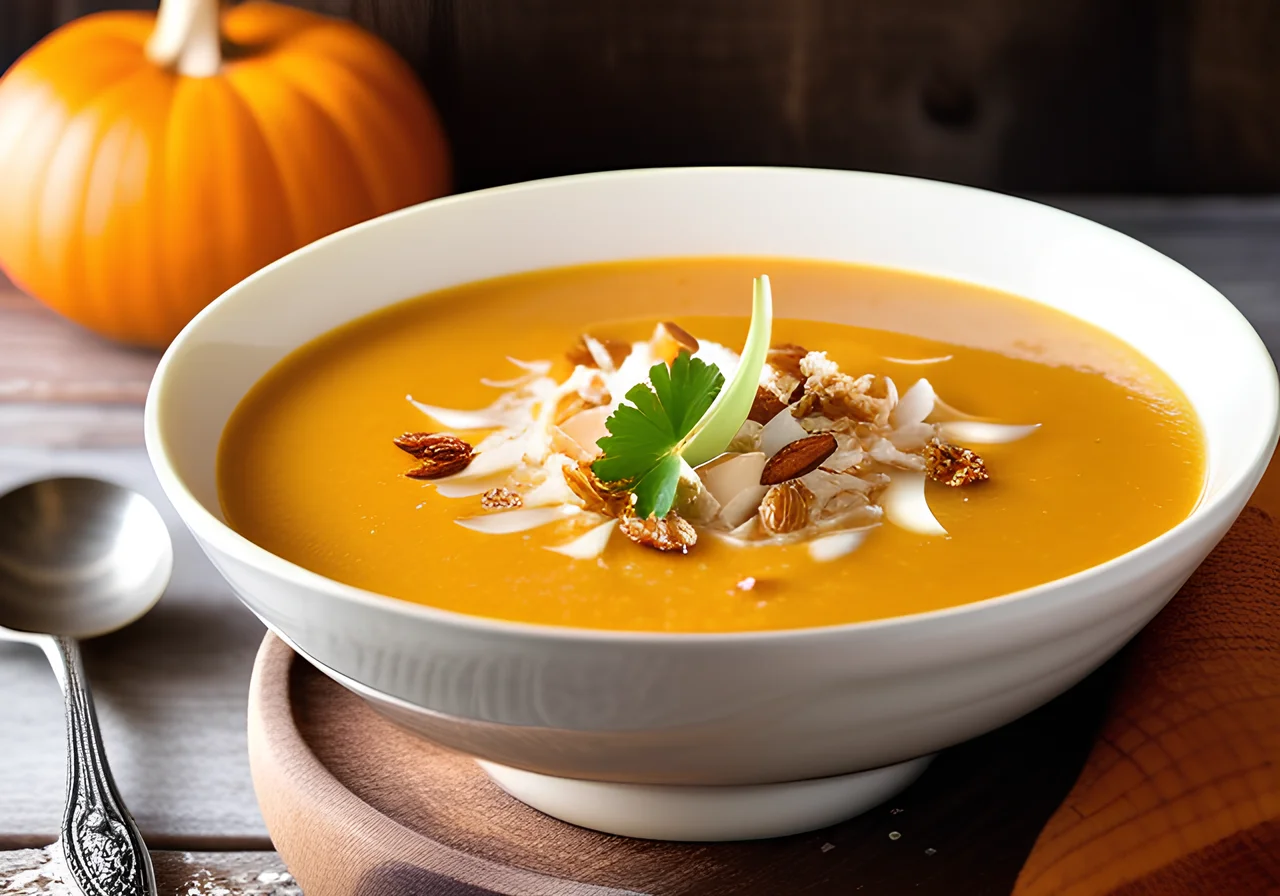 Pumpkin Coconut Soup