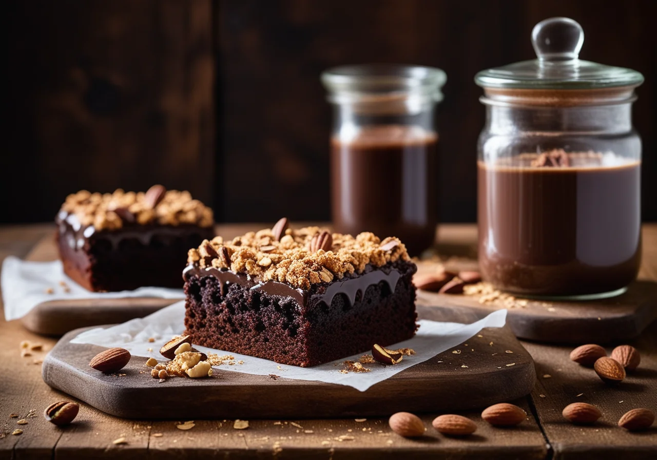 Small Chocolate Nut Cake