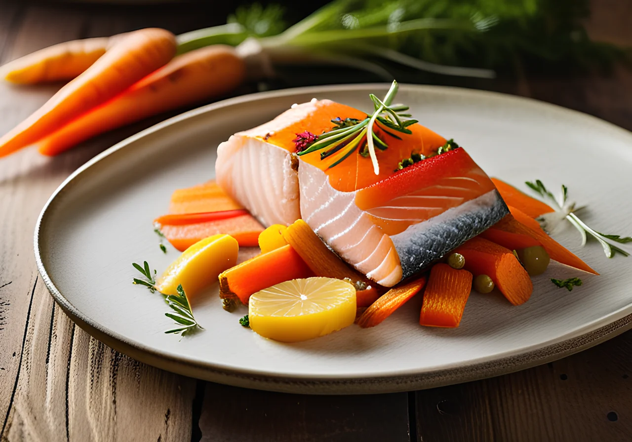 Fish Fillet Wrapped in Parchment