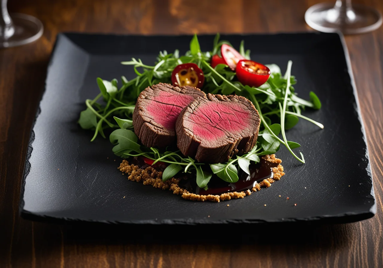 Beef Fillet with Pepper Crust