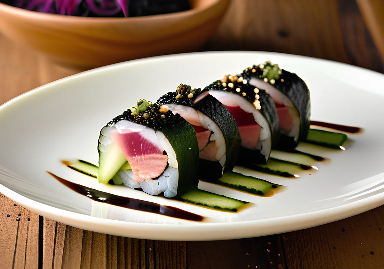 Maki with Tuna and Cucumber