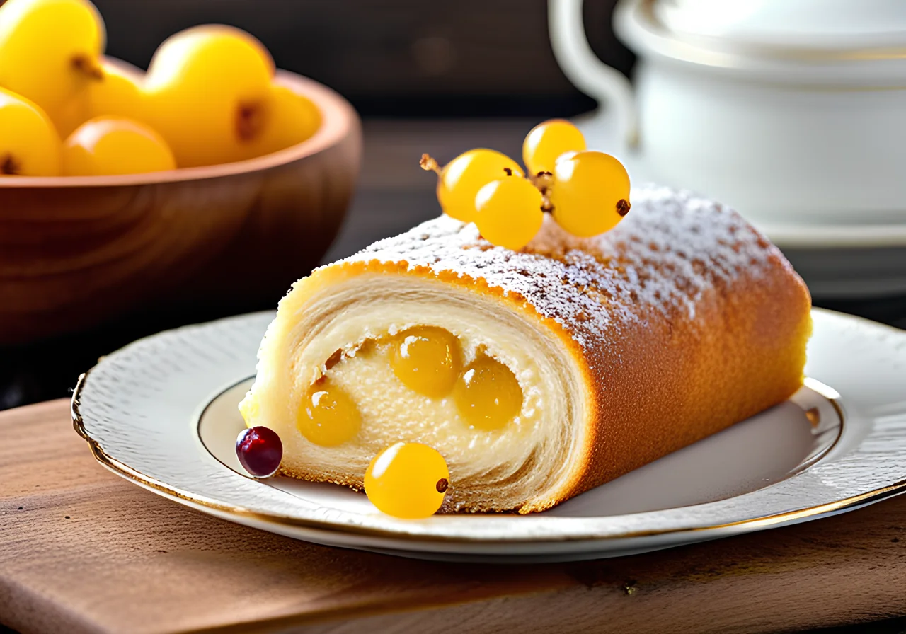Currant Sponge Roll
