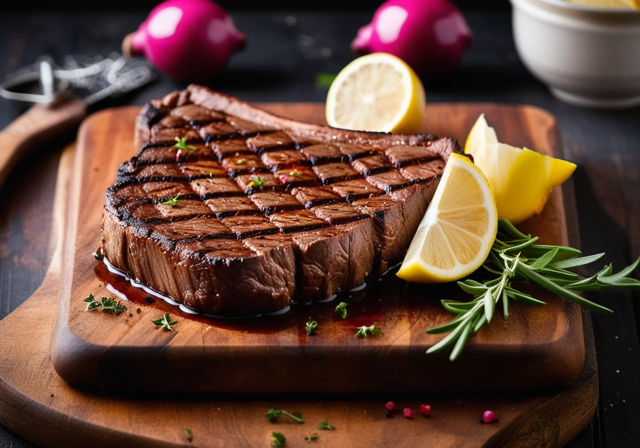 Grilled T‑Bone Steaks