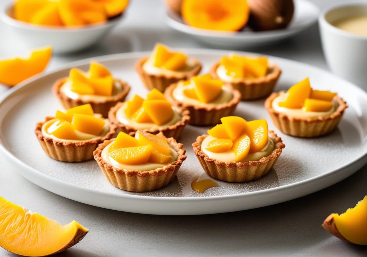Coconut Mango Tartlets