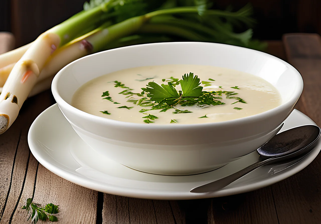 White Asparagus Cream Soup