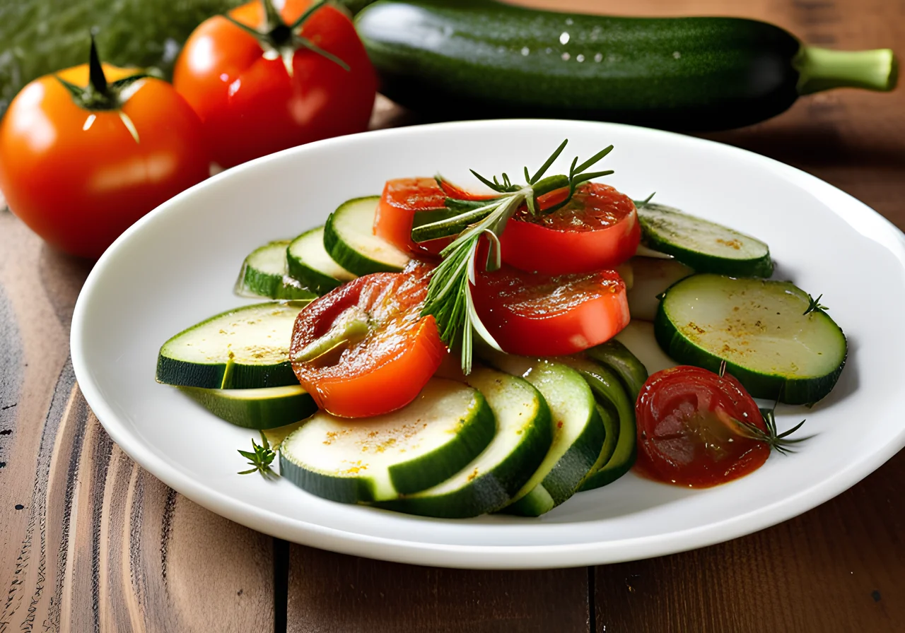 Zucchini Tomato Vegetable
